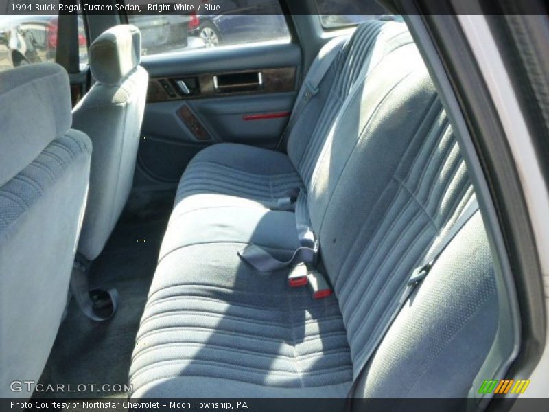 Rear Seat of 1994 Regal Custom Sedan