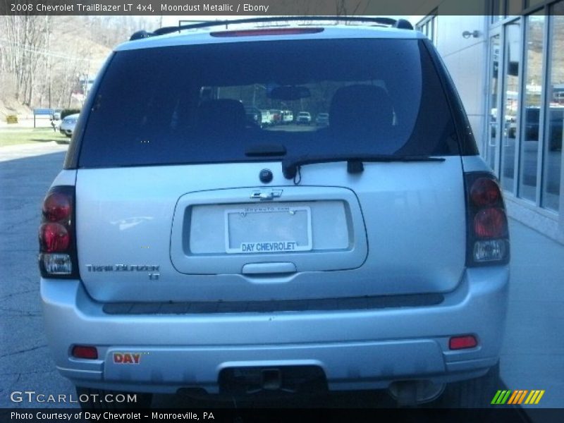 Moondust Metallic / Ebony 2008 Chevrolet TrailBlazer LT 4x4