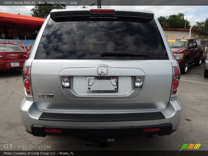 Billet Silver Metallic / Gray 2006 Honda Pilot EX