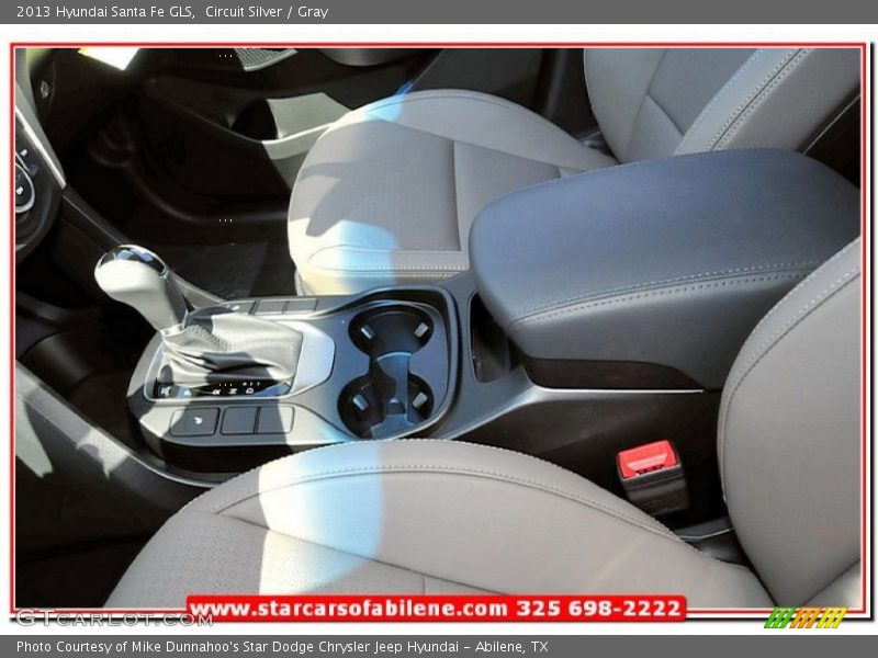 Circuit Silver / Gray 2013 Hyundai Santa Fe GLS
