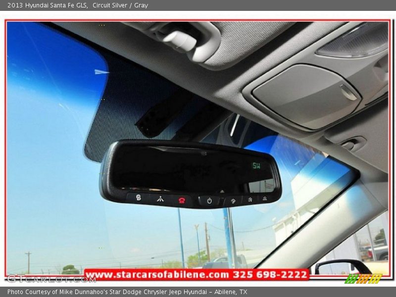 Circuit Silver / Gray 2013 Hyundai Santa Fe GLS
