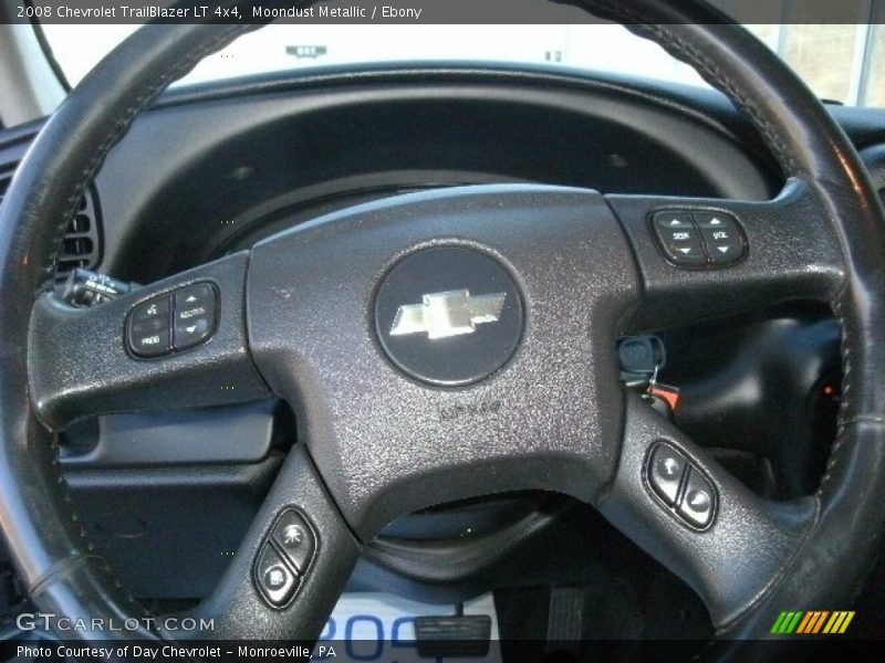 Moondust Metallic / Ebony 2008 Chevrolet TrailBlazer LT 4x4