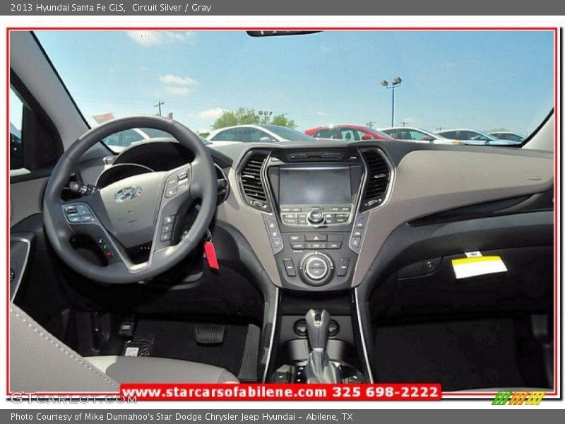 Circuit Silver / Gray 2013 Hyundai Santa Fe GLS
