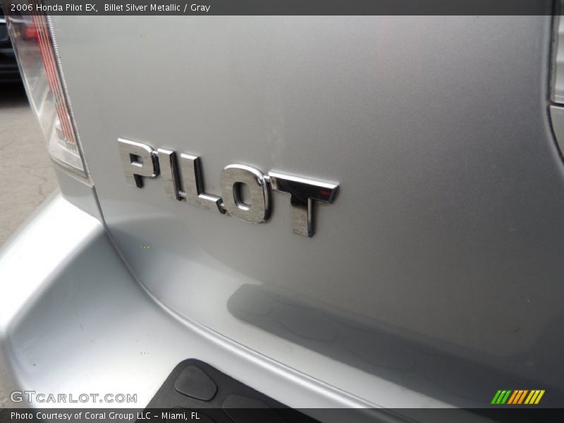 Billet Silver Metallic / Gray 2006 Honda Pilot EX