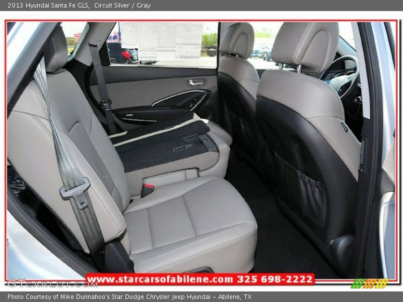Circuit Silver / Gray 2013 Hyundai Santa Fe GLS