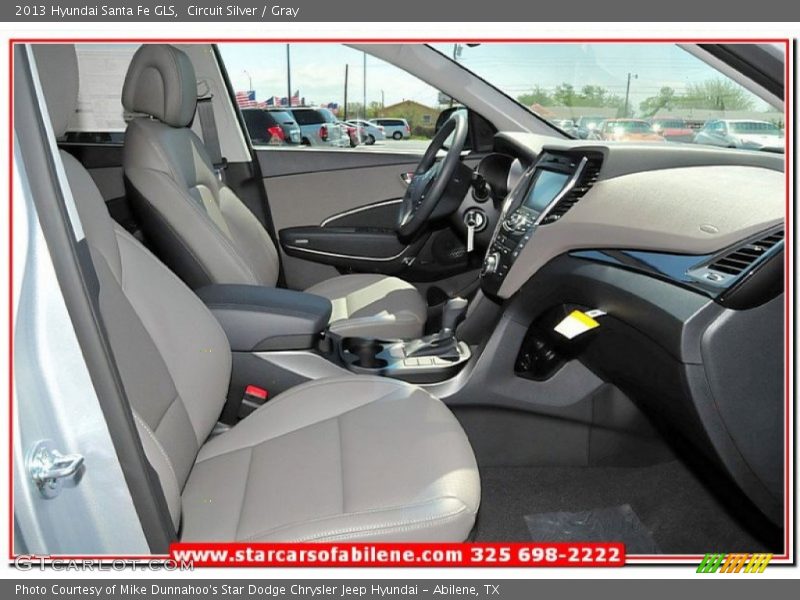 Circuit Silver / Gray 2013 Hyundai Santa Fe GLS