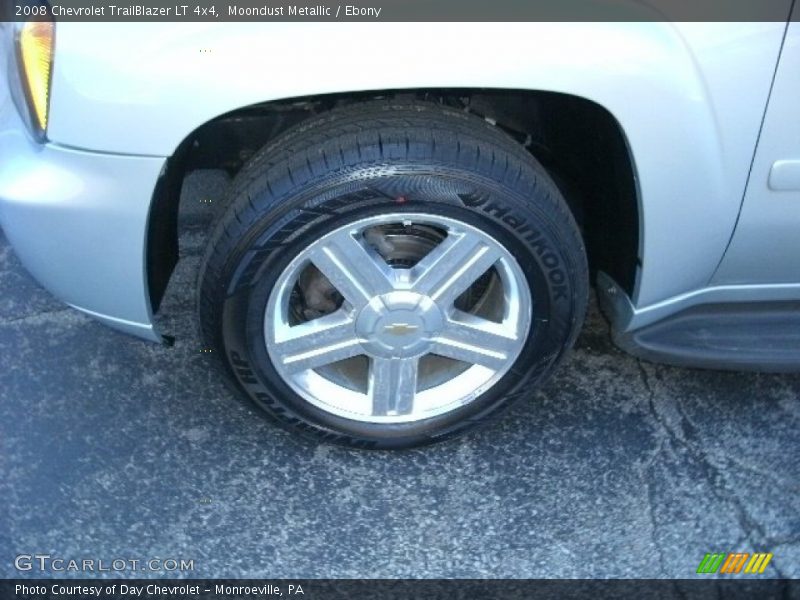 Moondust Metallic / Ebony 2008 Chevrolet TrailBlazer LT 4x4