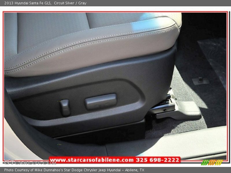 Circuit Silver / Gray 2013 Hyundai Santa Fe GLS