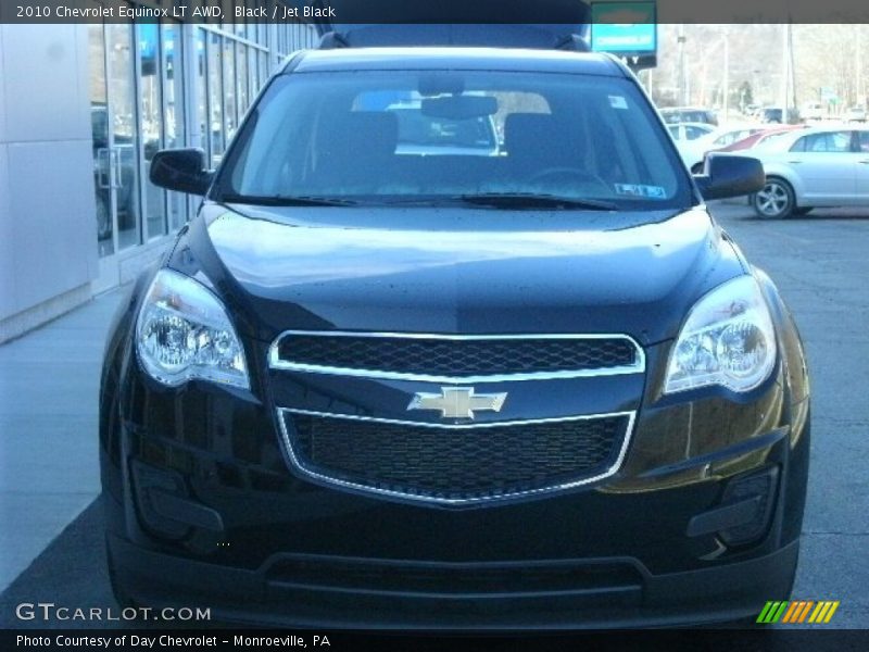 Black / Jet Black 2010 Chevrolet Equinox LT AWD