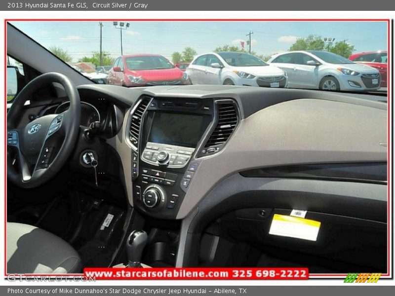 Circuit Silver / Gray 2013 Hyundai Santa Fe GLS