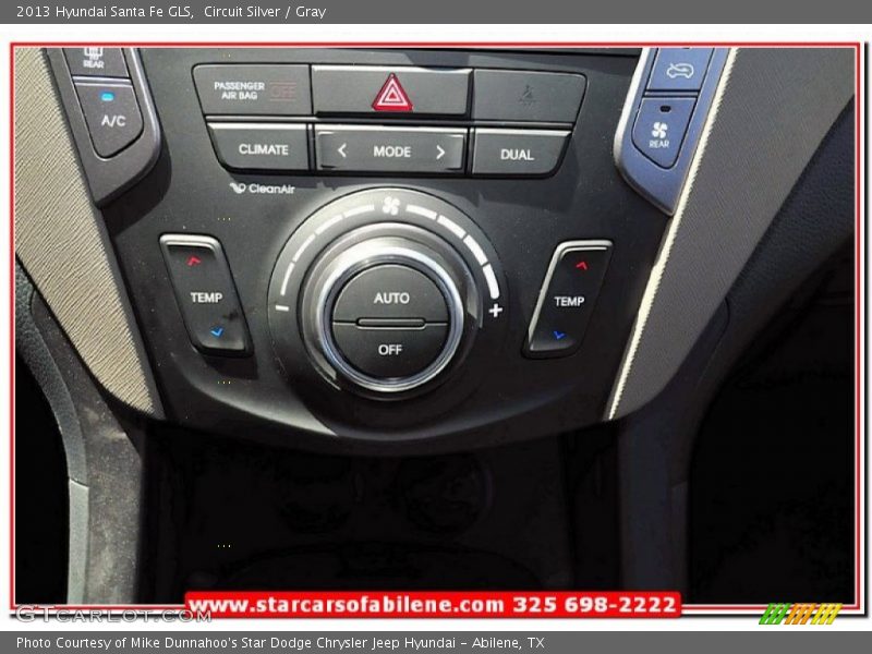Circuit Silver / Gray 2013 Hyundai Santa Fe GLS