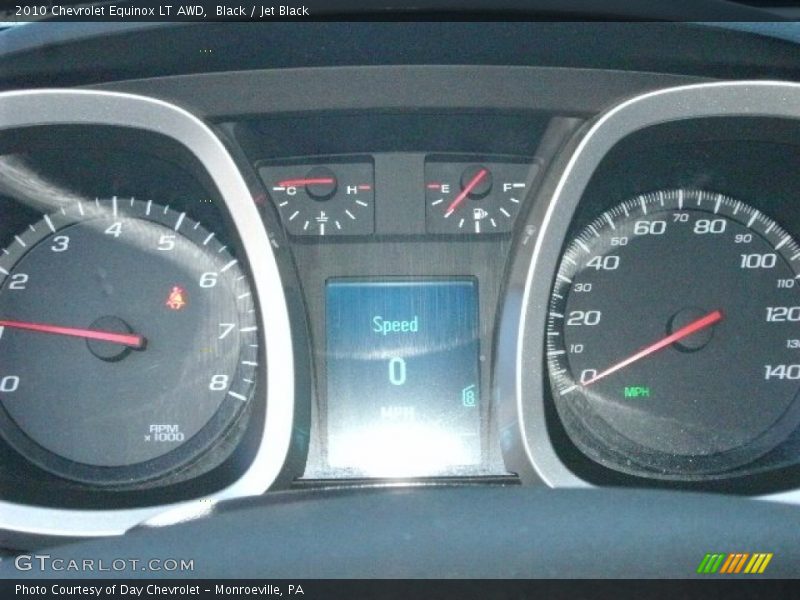 Black / Jet Black 2010 Chevrolet Equinox LT AWD