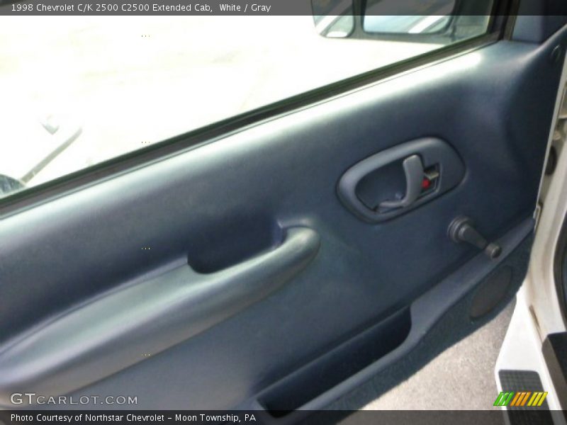 White / Gray 1998 Chevrolet C/K 2500 C2500 Extended Cab