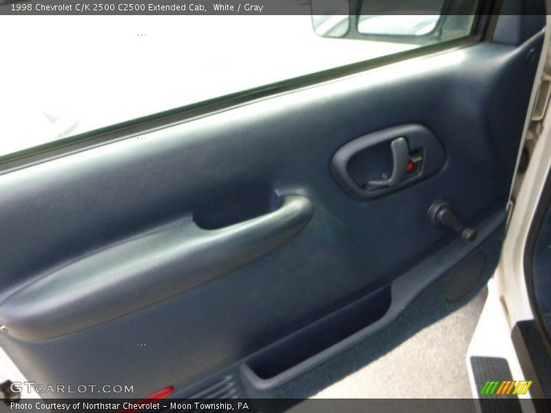 White / Gray 1998 Chevrolet C/K 2500 C2500 Extended Cab