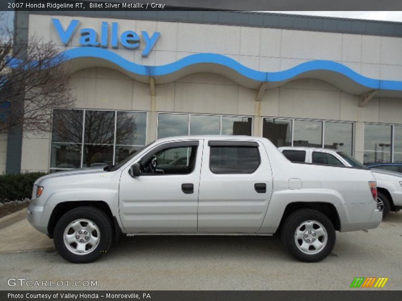 Billet Silver Metallic / Gray 2007 Honda Ridgeline RT