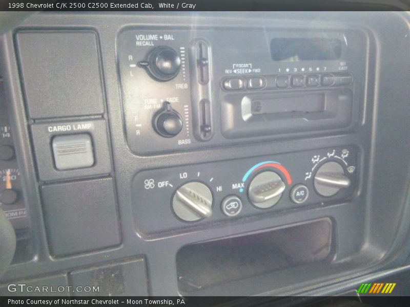 White / Gray 1998 Chevrolet C/K 2500 C2500 Extended Cab