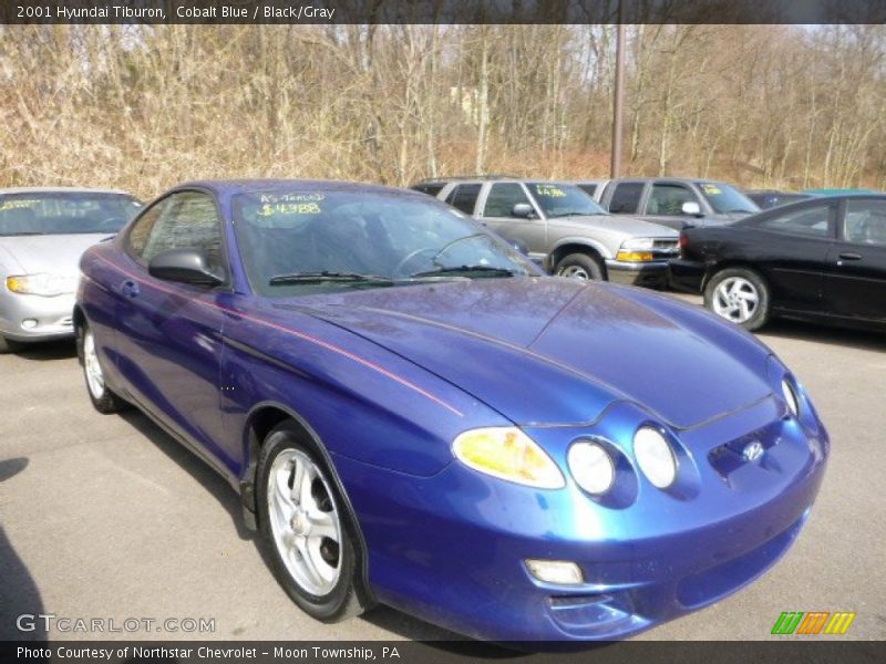 Front 3/4 View of 2001 Tiburon 