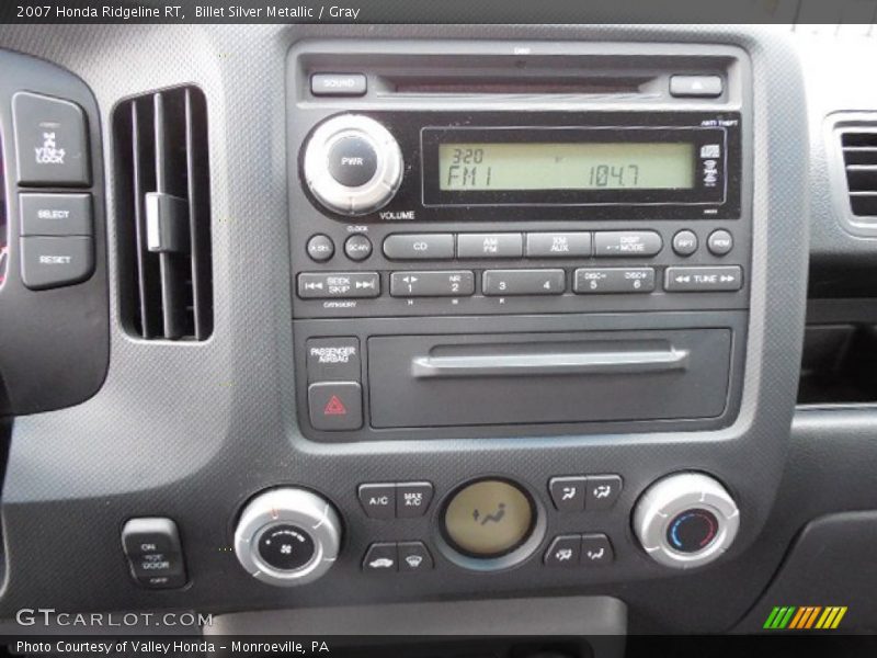 Billet Silver Metallic / Gray 2007 Honda Ridgeline RT