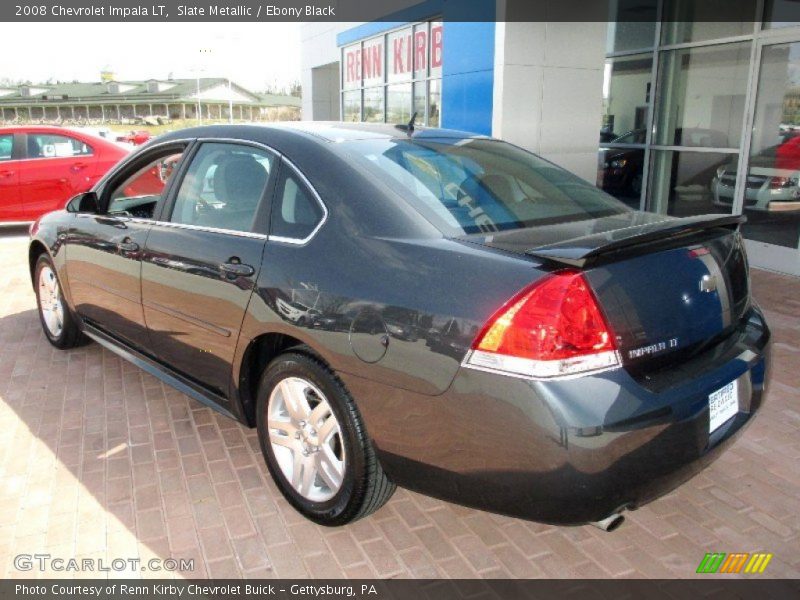 Slate Metallic / Ebony Black 2008 Chevrolet Impala LT