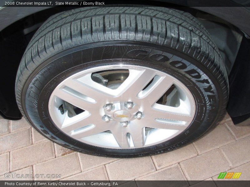 Slate Metallic / Ebony Black 2008 Chevrolet Impala LT