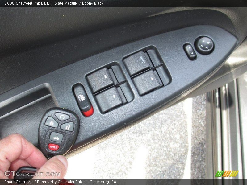 Slate Metallic / Ebony Black 2008 Chevrolet Impala LT