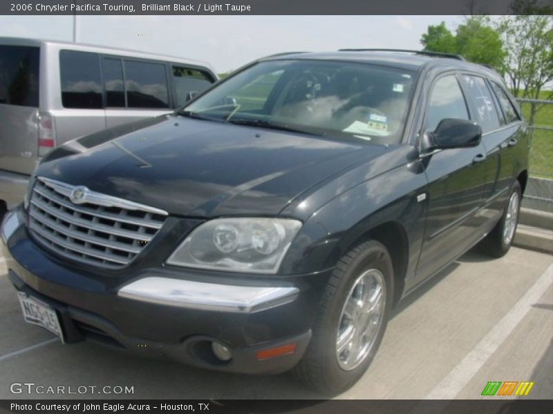 Brilliant Black / Light Taupe 2006 Chrysler Pacifica Touring