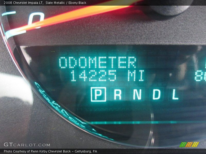 Slate Metallic / Ebony Black 2008 Chevrolet Impala LT