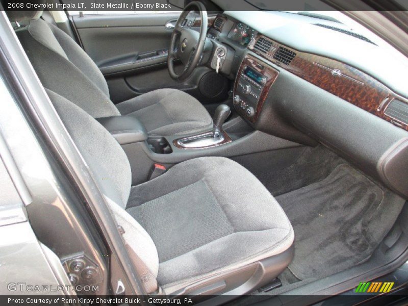 Slate Metallic / Ebony Black 2008 Chevrolet Impala LT