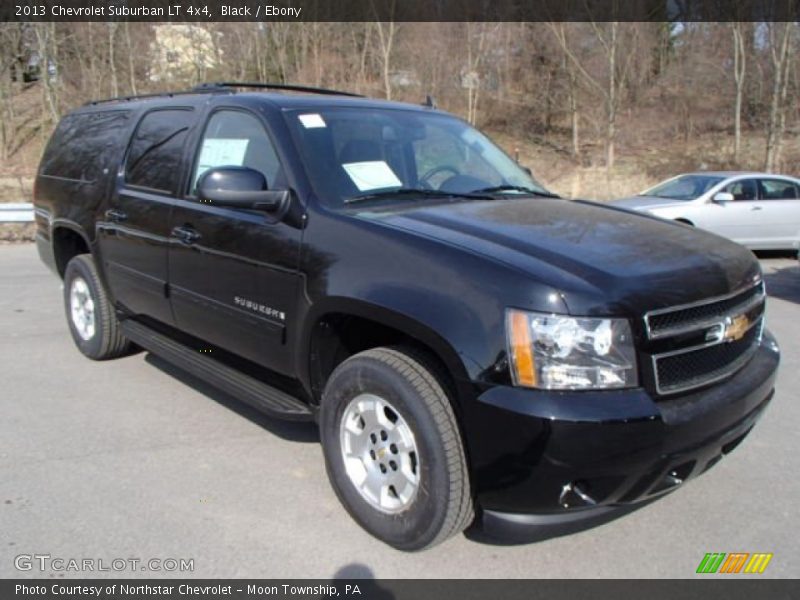 Black / Ebony 2013 Chevrolet Suburban LT 4x4