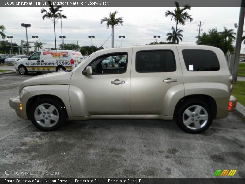 Sandstone Metallic / Ebony Black 2008 Chevrolet HHR LT