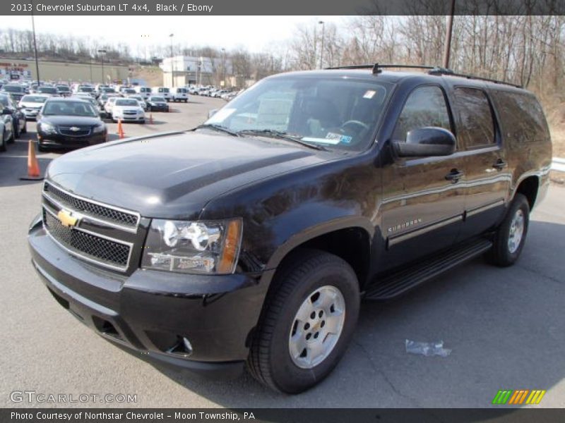 Black / Ebony 2013 Chevrolet Suburban LT 4x4