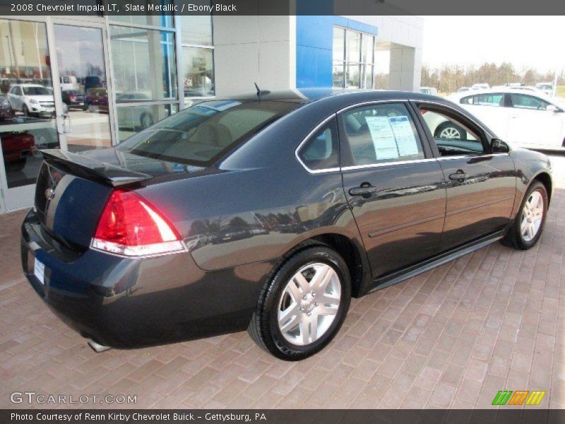 Slate Metallic / Ebony Black 2008 Chevrolet Impala LT