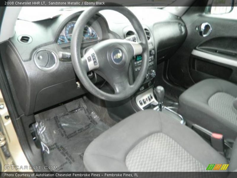 Sandstone Metallic / Ebony Black 2008 Chevrolet HHR LT