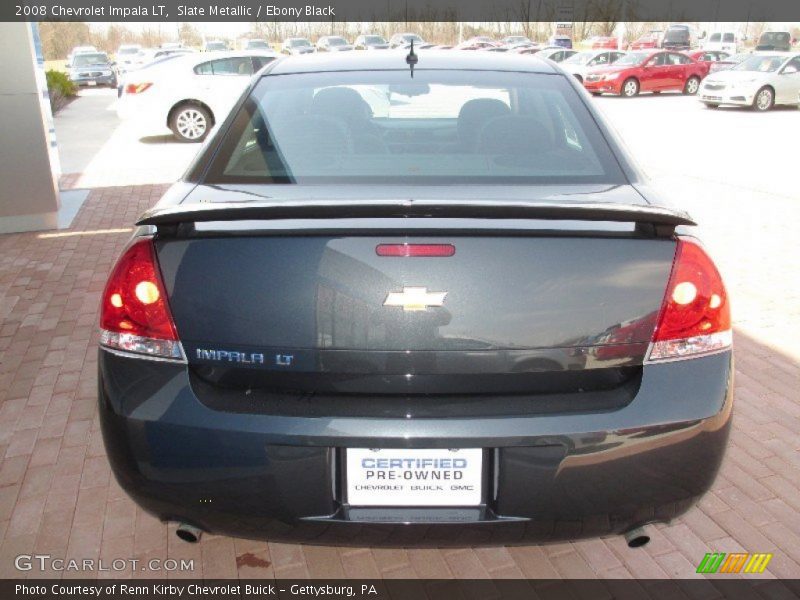Slate Metallic / Ebony Black 2008 Chevrolet Impala LT