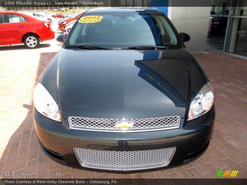 Slate Metallic / Ebony Black 2008 Chevrolet Impala LT
