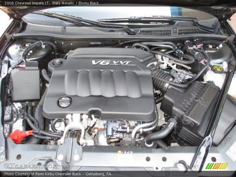 Slate Metallic / Ebony Black 2008 Chevrolet Impala LT