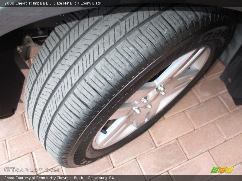 Slate Metallic / Ebony Black 2008 Chevrolet Impala LT