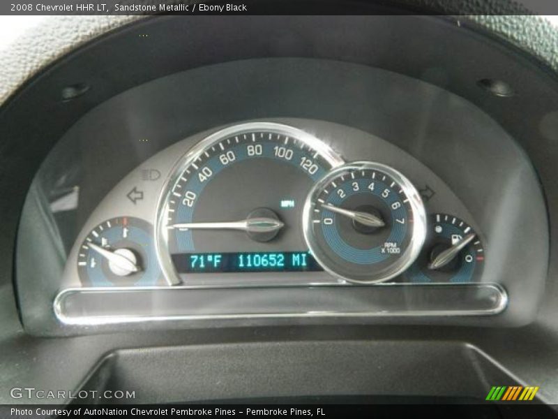 Sandstone Metallic / Ebony Black 2008 Chevrolet HHR LT