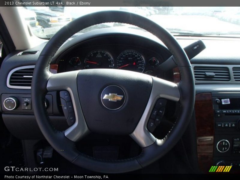 Black / Ebony 2013 Chevrolet Suburban LT 4x4