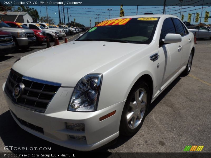White Diamond / Cashmere 2007 Cadillac STS V6