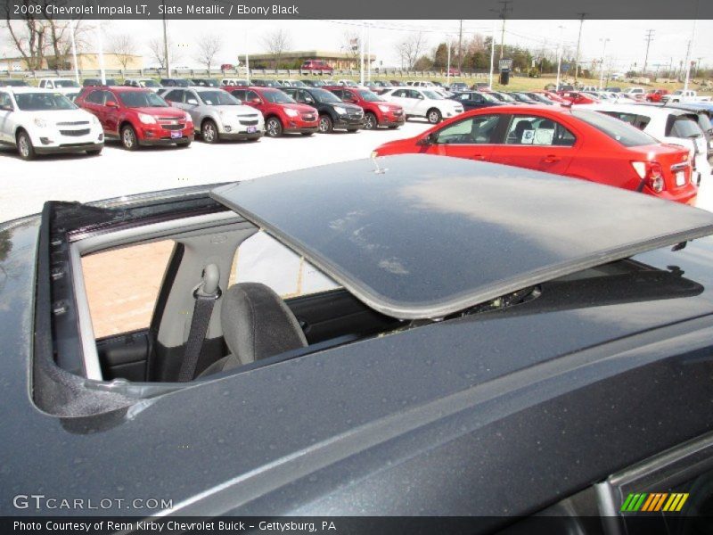 Slate Metallic / Ebony Black 2008 Chevrolet Impala LT