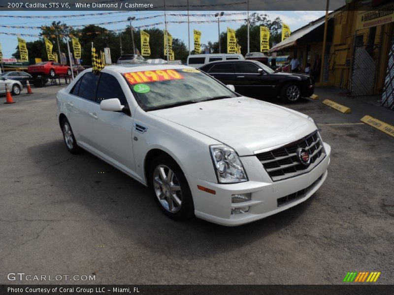 White Diamond / Cashmere 2007 Cadillac STS V6