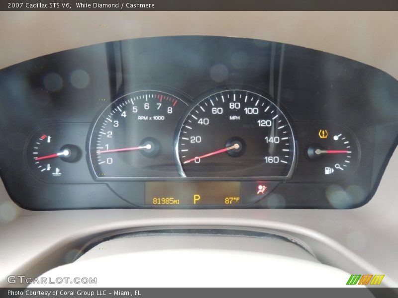 White Diamond / Cashmere 2007 Cadillac STS V6