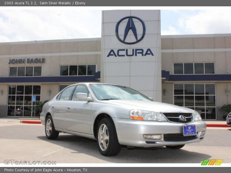 Satin Silver Metallic / Ebony 2003 Acura TL 3.2