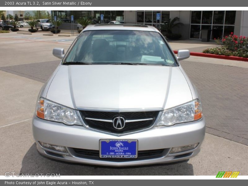 Satin Silver Metallic / Ebony 2003 Acura TL 3.2