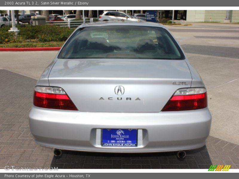 Satin Silver Metallic / Ebony 2003 Acura TL 3.2