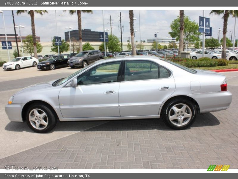 Satin Silver Metallic / Ebony 2003 Acura TL 3.2
