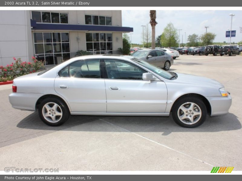 Satin Silver Metallic / Ebony 2003 Acura TL 3.2