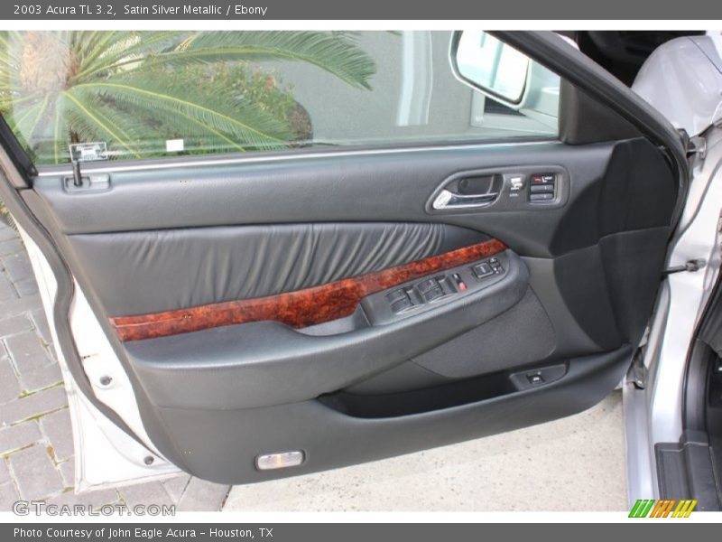 Satin Silver Metallic / Ebony 2003 Acura TL 3.2