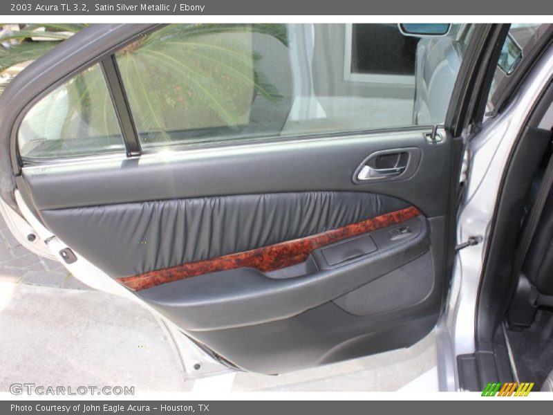 Satin Silver Metallic / Ebony 2003 Acura TL 3.2